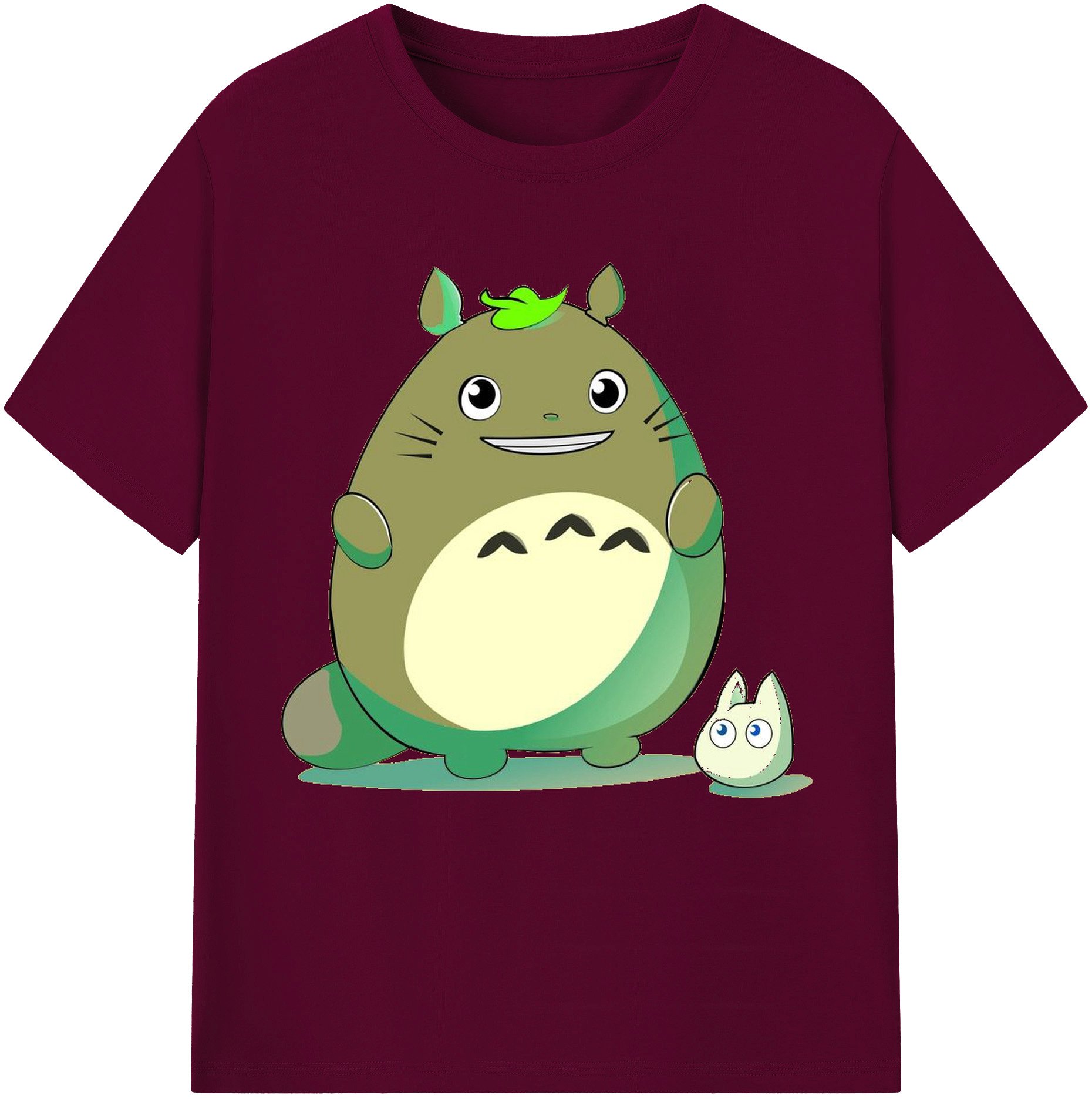 （画像用） となりのトトロ 草壁メイ 草壁サツキ My Neighbor Totoro Satsuki Kusakabe Mei Kusakabe レディースカジュアルプリントTシャツ（綿100％）